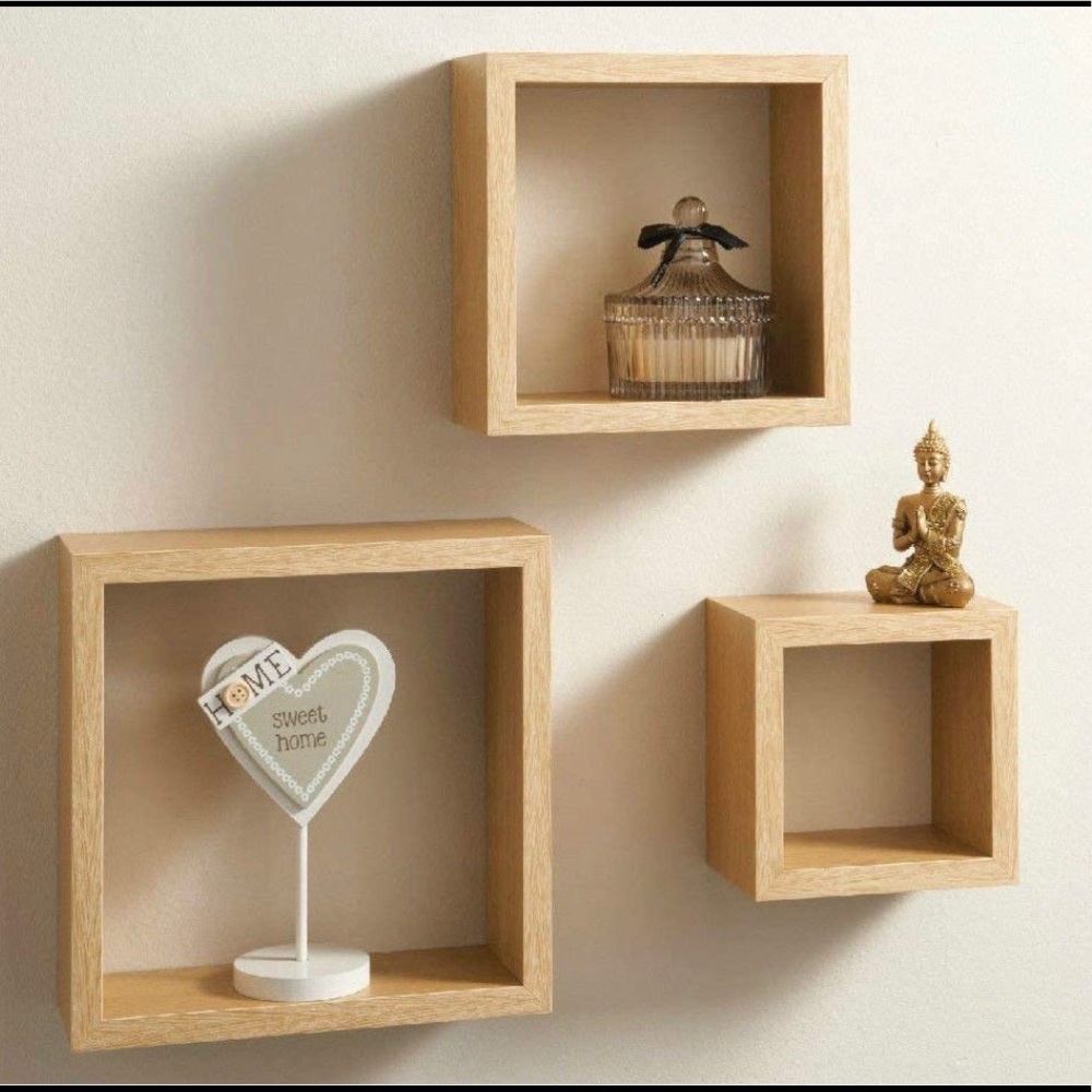 Box Shelves 2 only not 3 as shown in 1st photo